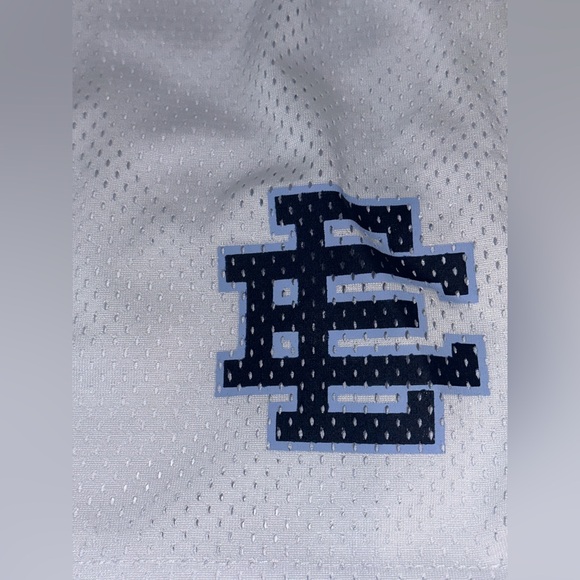 Eric Emanuel EE Basic Short (SS24) White / Navy BRAND NEW - Picture 4 of 5